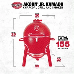 Best Chargriller Hiiligrilli Char-Griller Akorn 14 Junior Kamado