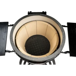 Online Dreamfire Hiiligrilli Hoovi Kamado Large, grillaustelineella, musta