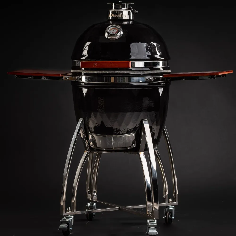 New Dreamfire Hiiligrilli Kamado Comfy, musta