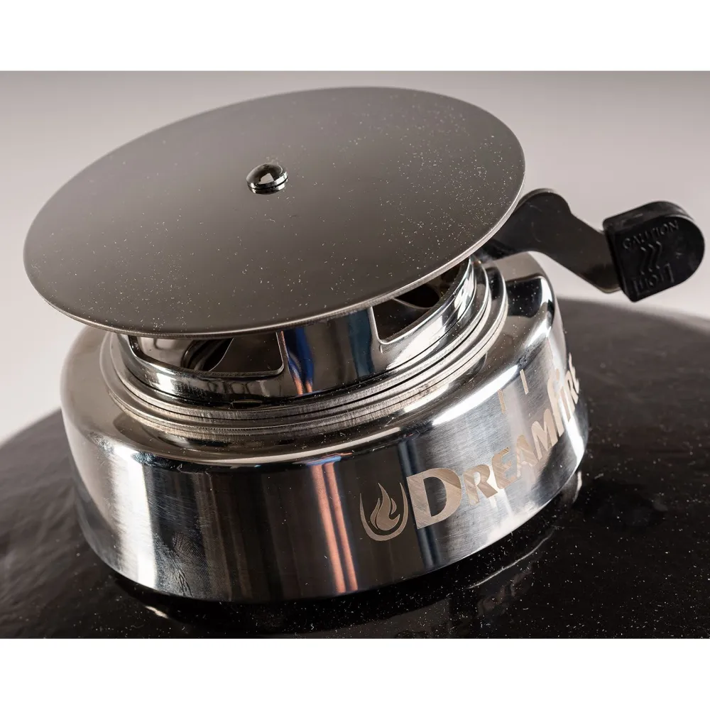 New Dreamfire Hiiligrilli Kamado Comfy, musta