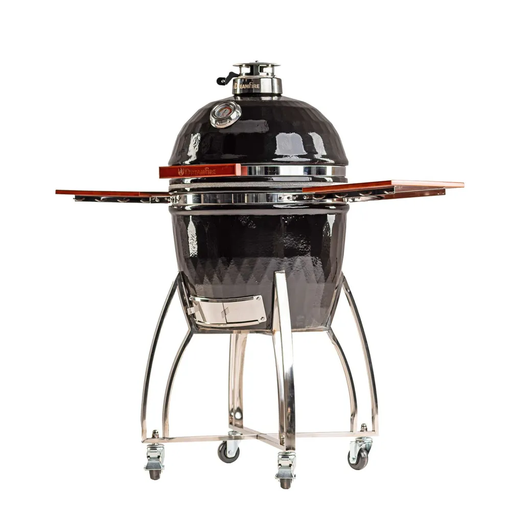 New Dreamfire Hiiligrilli Kamado Comfy, musta