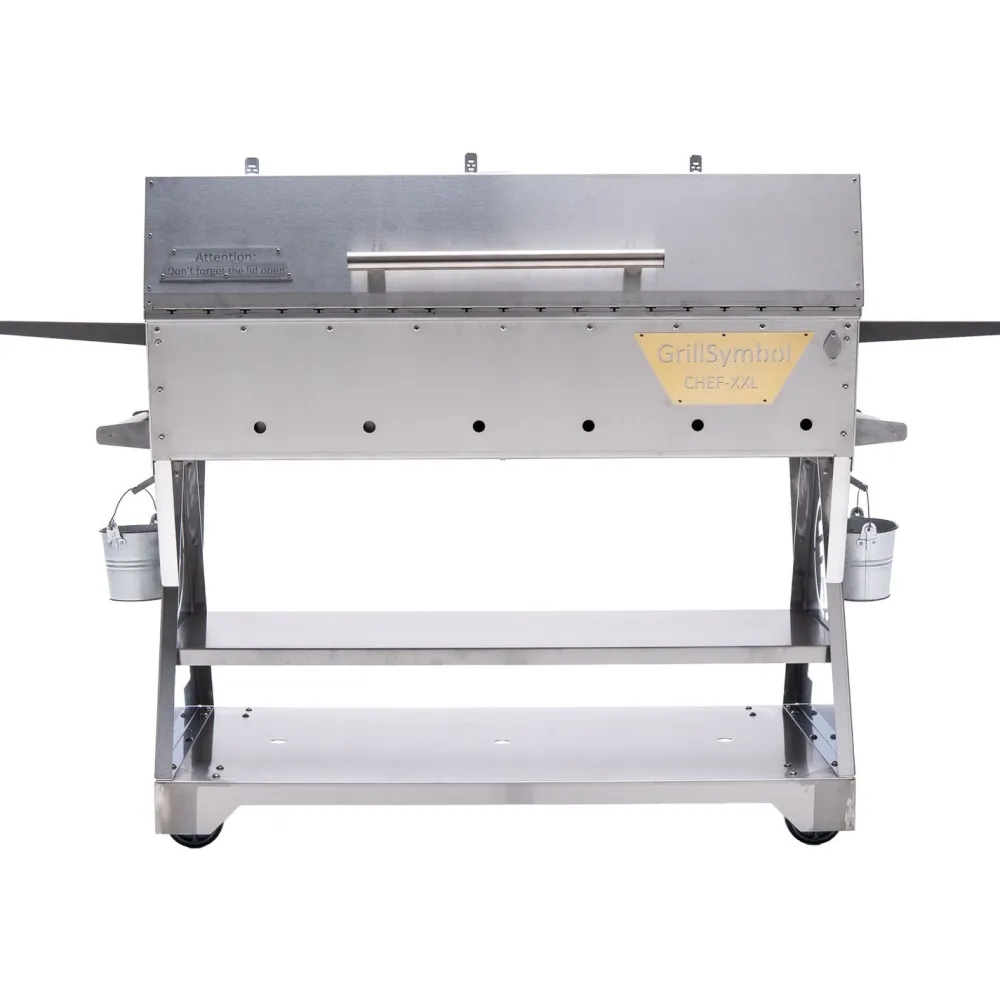Sale GrillSymbol Hiiligrilli Chef XXL Silver