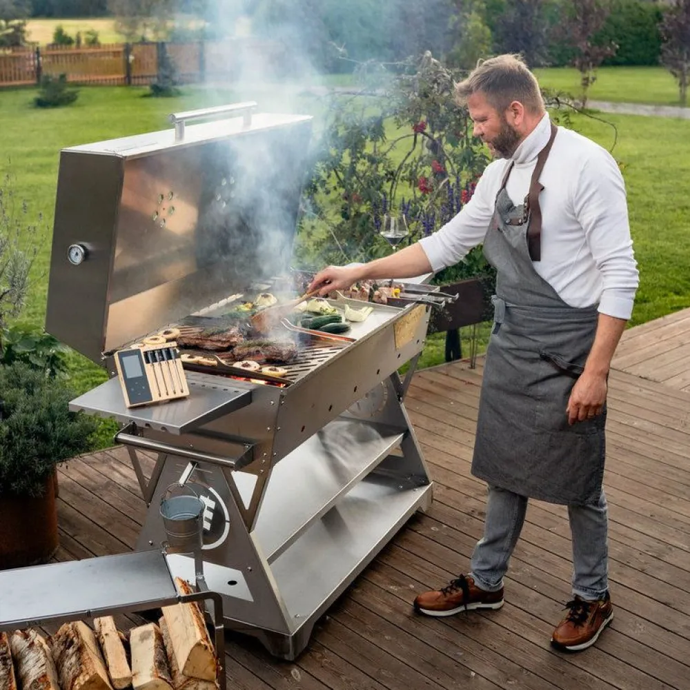 Sale GrillSymbol Hiiligrilli Chef XXL Silver