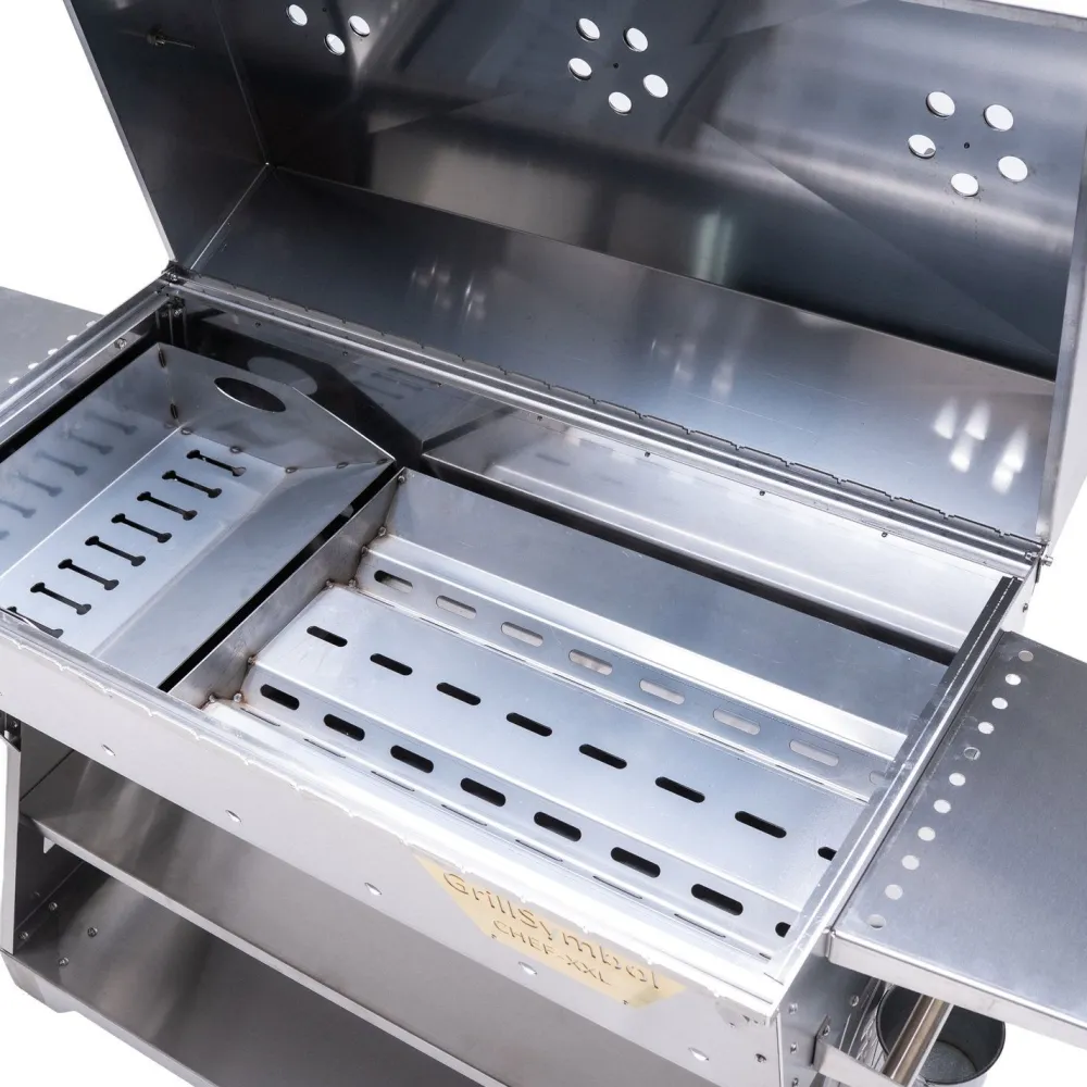 Sale GrillSymbol Hiiligrilli Chef XXL Silver