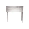 Best GrillSymbol Hiiligrilli Naked Chef XXL Silver, 116x90x65cm