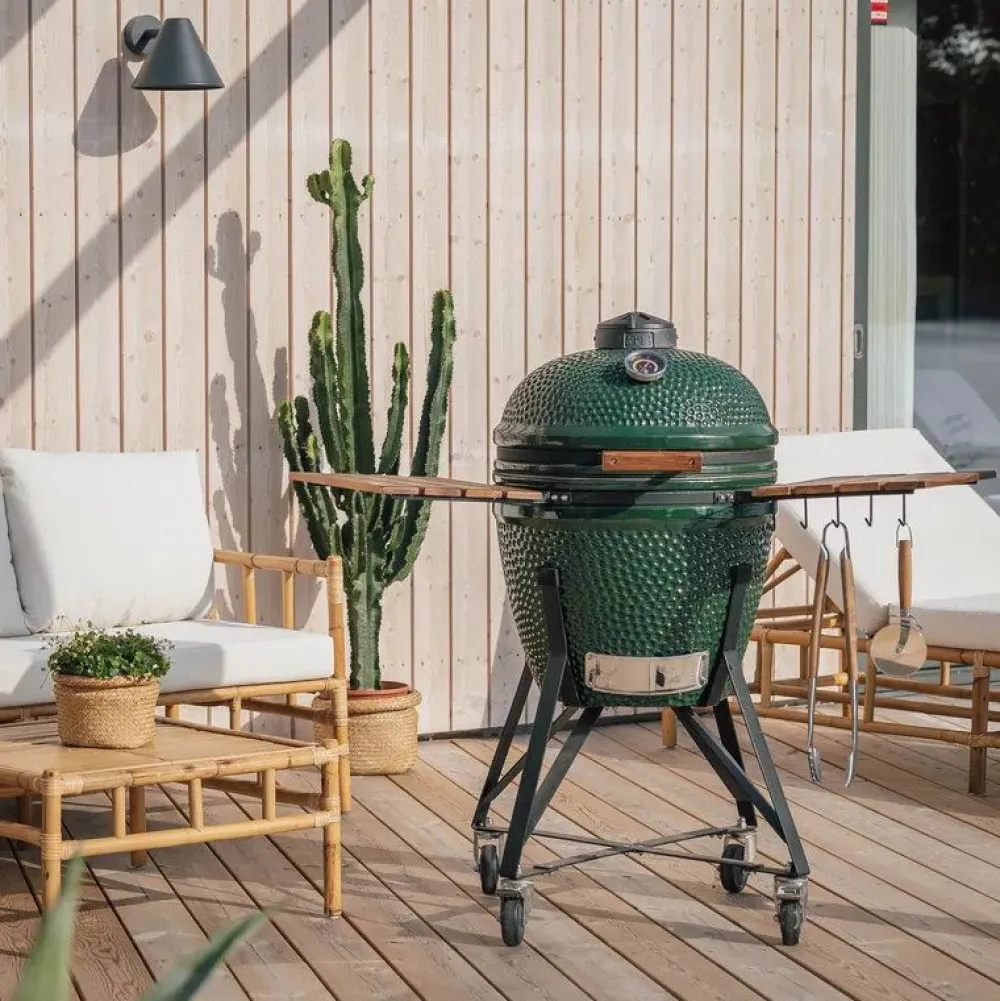 Online Kamado Sumo Hiiligrilli Midi 21", vihreä