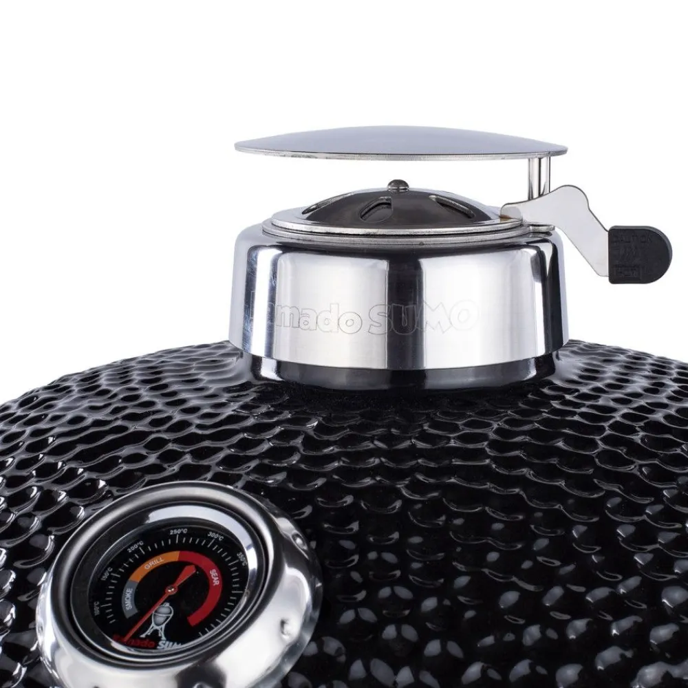 Sale Kamado Sumo Hiiligrilli Signature Pro, musta