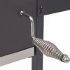 Outlet FinePRICE Hiilisavustin/-grilli + alahylly musta
