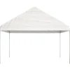 Best FinePRICE Huvimaja katolla valkoinen 17,84x4,08x3,22 m polyeteeni