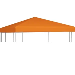 Clearance FinePRICE Huvimajan katto 310 g/m² 3x3 m oranssi
