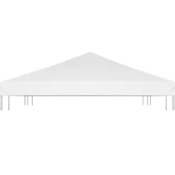 Outlet FinePRICE Huvimajan katto 270 g /m² 4x3 m valkoinen (12083)