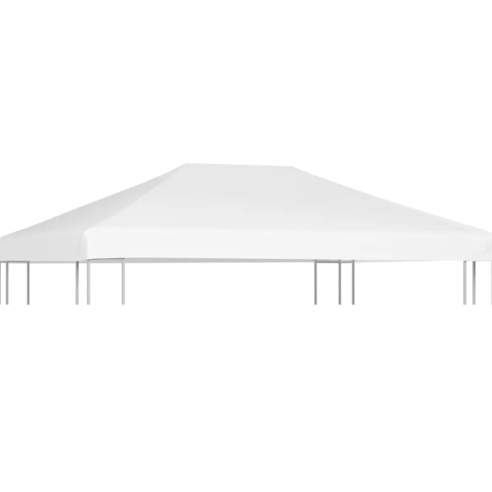 Outlet FinePRICE Huvimajan katto 270 g /m² 4x3 m valkoinen (12083)