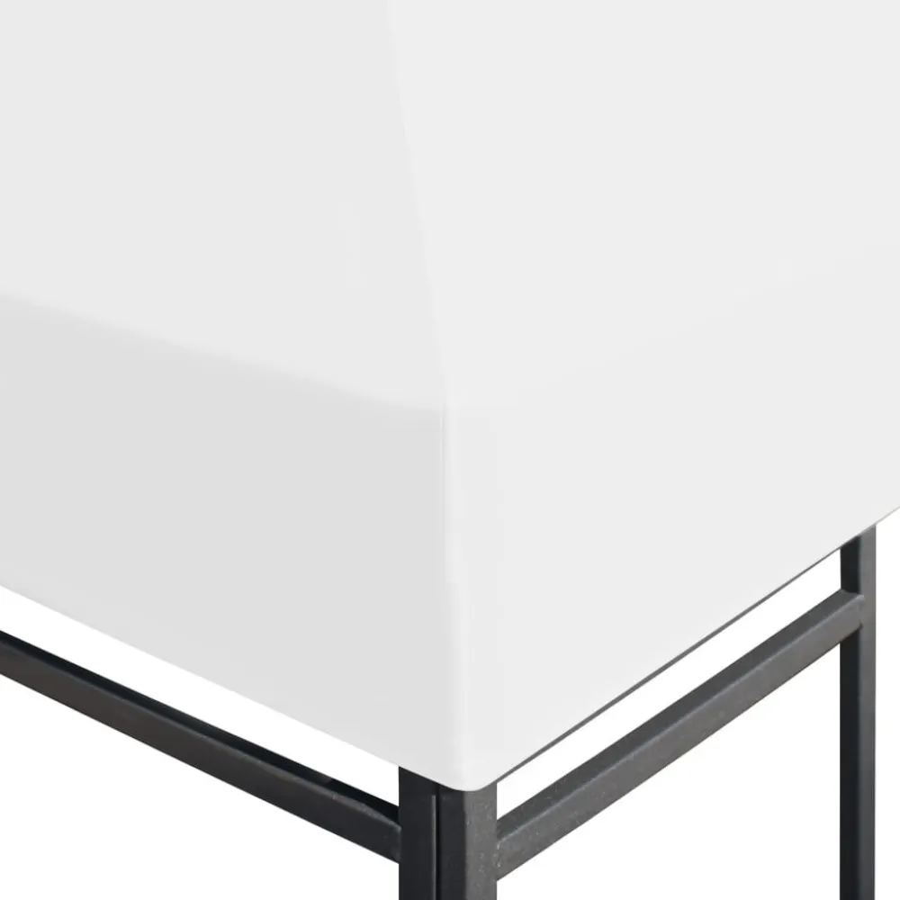 Outlet FinePRICE Huvimajan katto 270 g /m² 4x3 m valkoinen (12083)