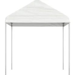 New FinePRICE Huvimaja valkoinen 2,28x2,23x2,69 m polyeteeni