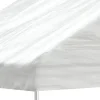 Discount FinePRICE Huvimaja valkoinen 8,92x2,28x2,69 m polyeteeni