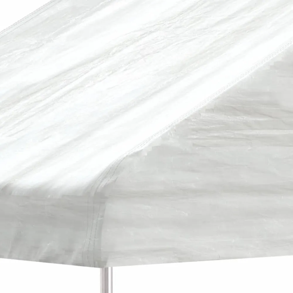 Best FinePRICE Huvimaja valkoinen 13,38x2,28x2,69 m polyeteeni