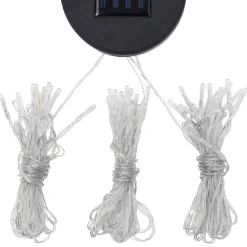New FinePRICE Huvimaja verhoilla ja LED-valonauhoilla, alumiini, eri kokoja ja värejä