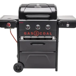 New Char-Broil Hybridigrilli Gas2Coal 2.0 330 Special Edition, 3 poltinta, pihvinpaistopoltin