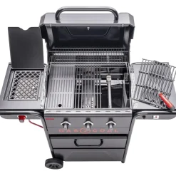 New Char-Broil Hybridigrilli Gas2Coal 2.0 330 Special Edition, 3 poltinta, pihvinpaistopoltin