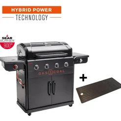 Sale Char-Broil Hybridigrilli Gas2Coal 2.0 440 Special Edition, 4 poltinta, pihvinpaistopoltin