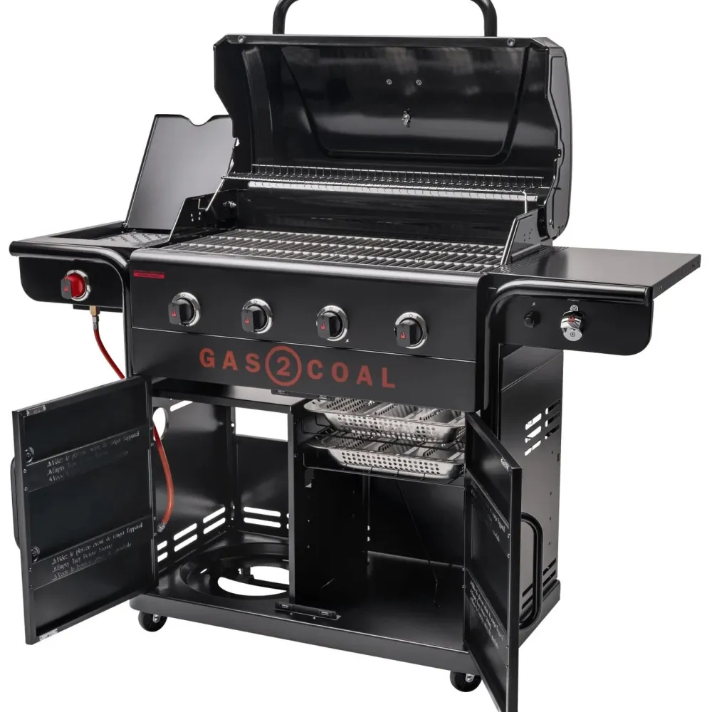 Sale Char-Broil Hybridigrilli Gas2Coal 2.0 440 Special Edition, 4 poltinta, pihvinpaistopoltin