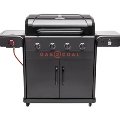 Sale Char-Broil Hybridigrilli Gas2Coal 2.0 440 Special Edition, 4 poltinta, pihvinpaistopoltin
