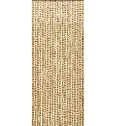 Sale FinePRICE Hyönteisverho beige ja ruskea 56x185 cm chenille