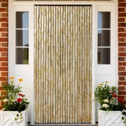 Online FinePRICE Hyönteisverho beige 90x220 cm chenille