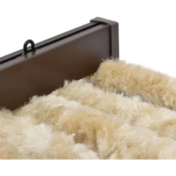 Best FinePRICE Hyönteisverho beige 100x220 cm chenille