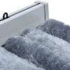 FinePRICE Hyönteisverho hopea 56x200 cm chenille