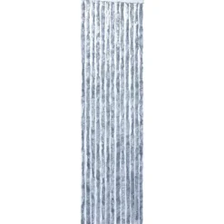 Sale FinePRICE Hyönteisverho hopea 56x185 cm chenille