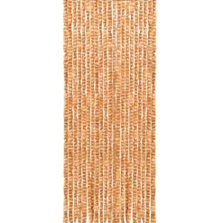 Hot FinePRICE Hyönteisverho okra ja valkoinen 56x185 cm chenille
