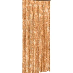 Best FinePRICE Hyönteisverho okra ja valkoinen 90x220 cm chenille