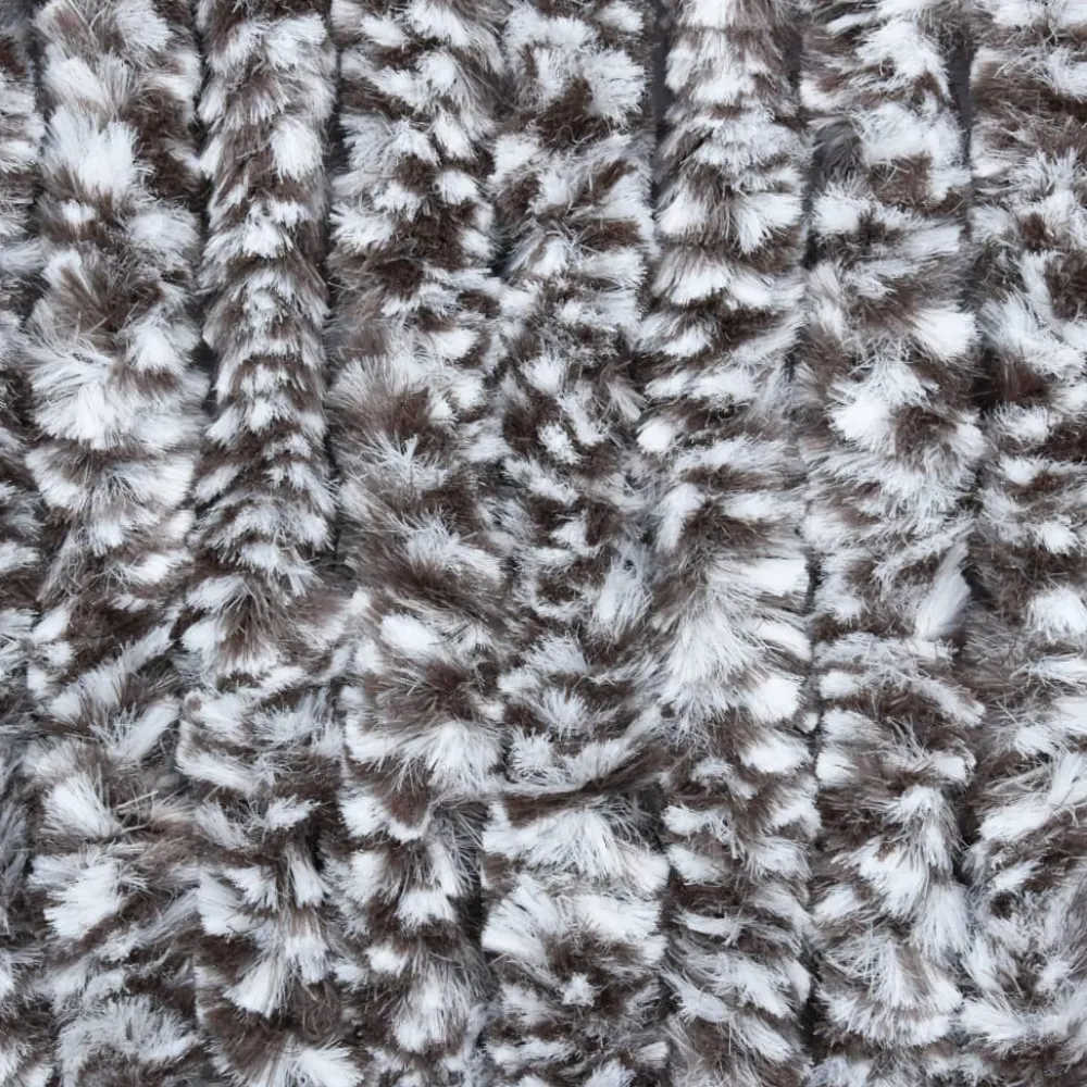 Hot FinePRICE Hyönteisverho ruskea ja beige 56x200 cm chenille
