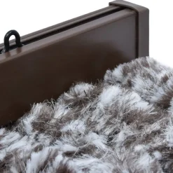 Hot FinePRICE Hyönteisverho ruskea ja beige 56x200 cm chenille
