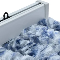 Outlet FinePRICE Hyönteisverho sinivalkoinen 120x220 cm chenille