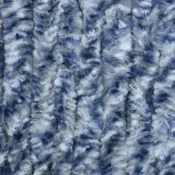 Sale FinePRICE Hyönteisverho sinivalkoinen 56x200 cm chenille