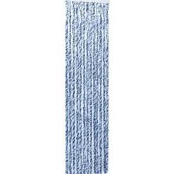 Sale FinePRICE Hyönteisverho sinivalkoinen 56x200 cm chenille