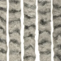 Outlet FinePRICE Hyönteisverho vaalean- ja tummanharmaa 56x185 cm chenille