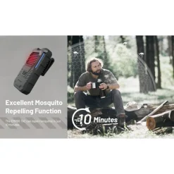 Discount Nitecore Hyttyskarkotin EMR06 musta