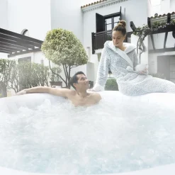 Discount Bestway Ilmatäytteinen poreallas Lay-Z-Spa Fiji AirJet 2-4 hlöä puupaneelikuvio