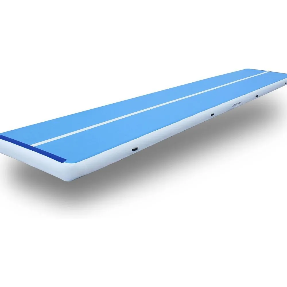 Clearance AirTrack Nordic Ilmavolttipatja Gym Wide sininen eri kokoja