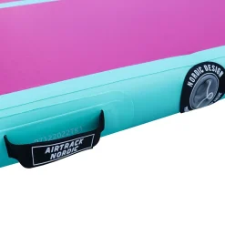 New AirTrack Nordic Ilmavolttipatja Home Collectors Edition, 3m, pinkki-minttu