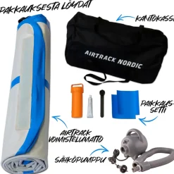 Hot AirTrack Nordic Ilmavolttipatja Home 3m eri värejä
