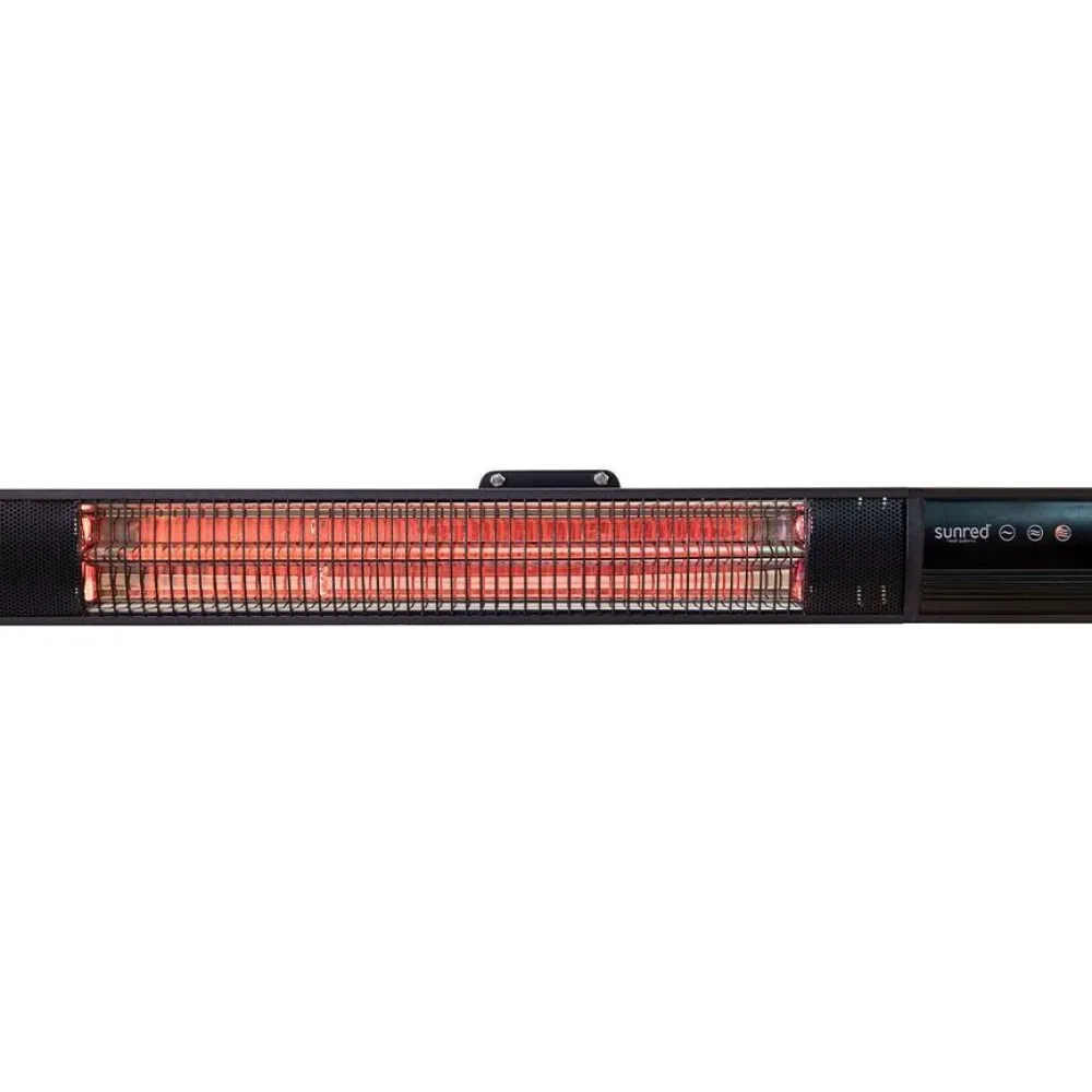 Online Pistesarjat Infralämmitin Sunred Dark Wall, IP55, 2000W, musta