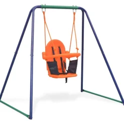 Hot FinePRICE 2-in-1 keinu ja vauvakeinu oranssi