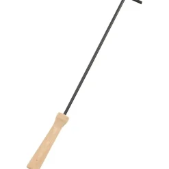 FinePRICE 2-in-1 tulimalja/grilli ja hiilihanko 56x56x49 cm musta teräs
