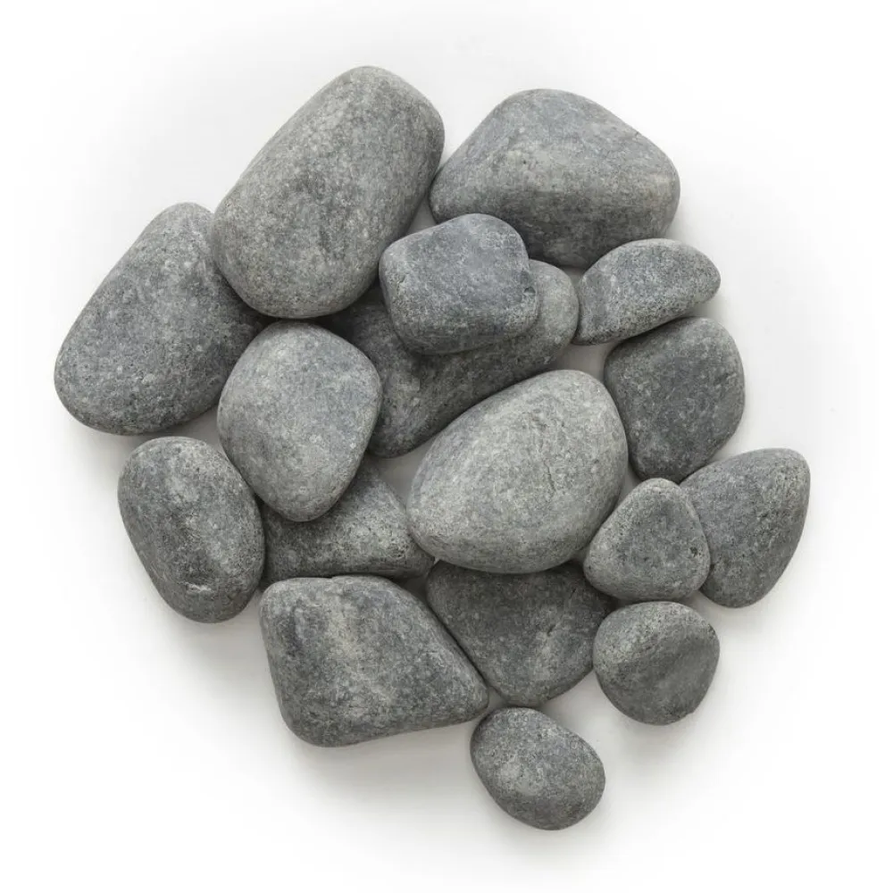 Clearance Kekkilä Iso koristekivi , 60 säkkiä x 10 kg/lava, 30-60mm, harmaa basaltti