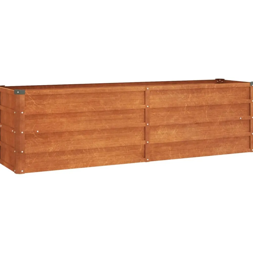New FinePRICE Istutuslaatikko Ruoste, corten-teräs, eri kokoja