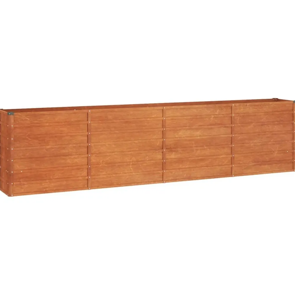 New FinePRICE Istutuslaatikko Ruoste, corten-teräs, eri kokoja